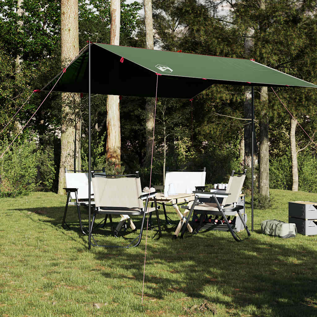 Vidaxl Camping Canopy Waterproof 300x294 CM Green