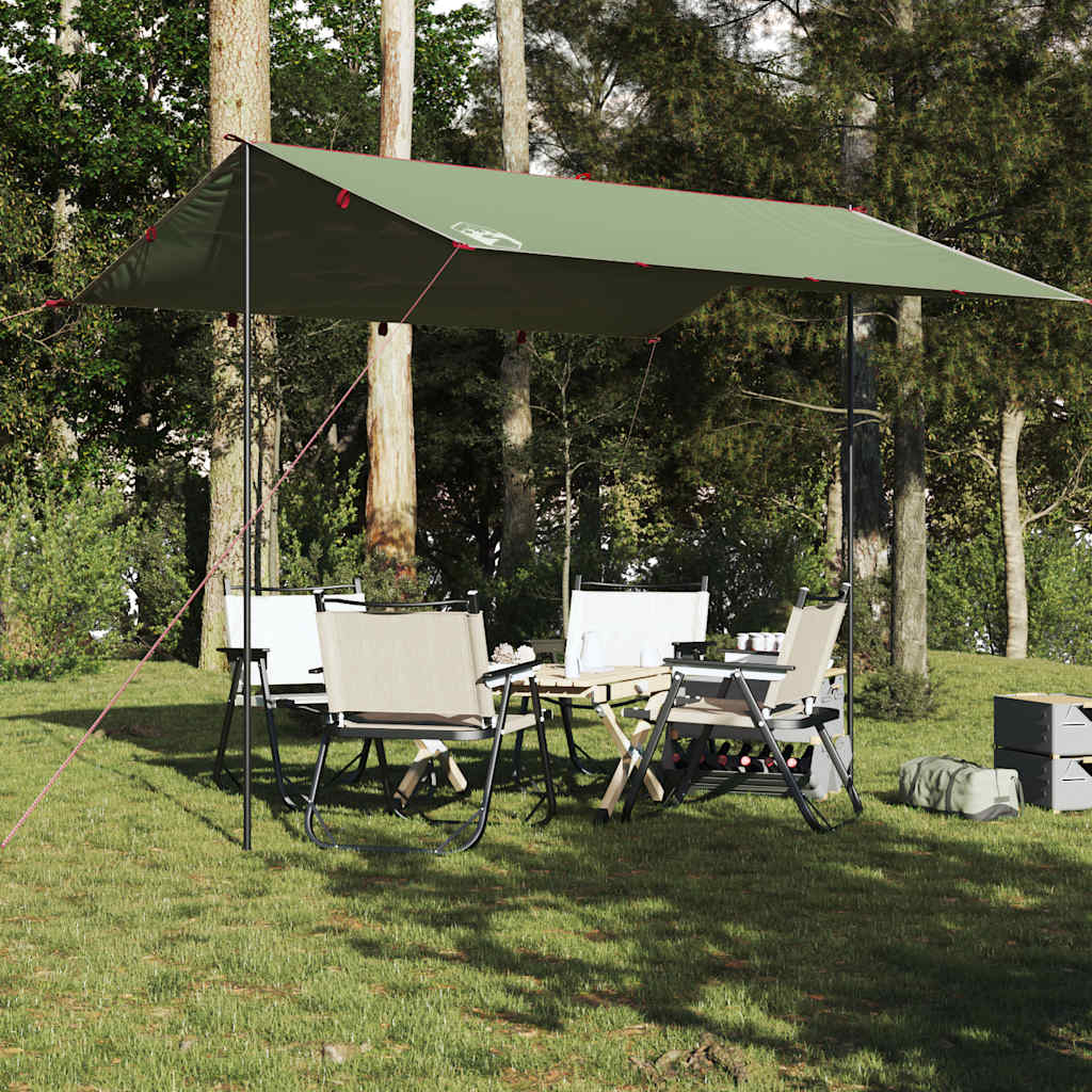 Vidaxl Camping Canopy Vandtæt 360x294 cm grøn