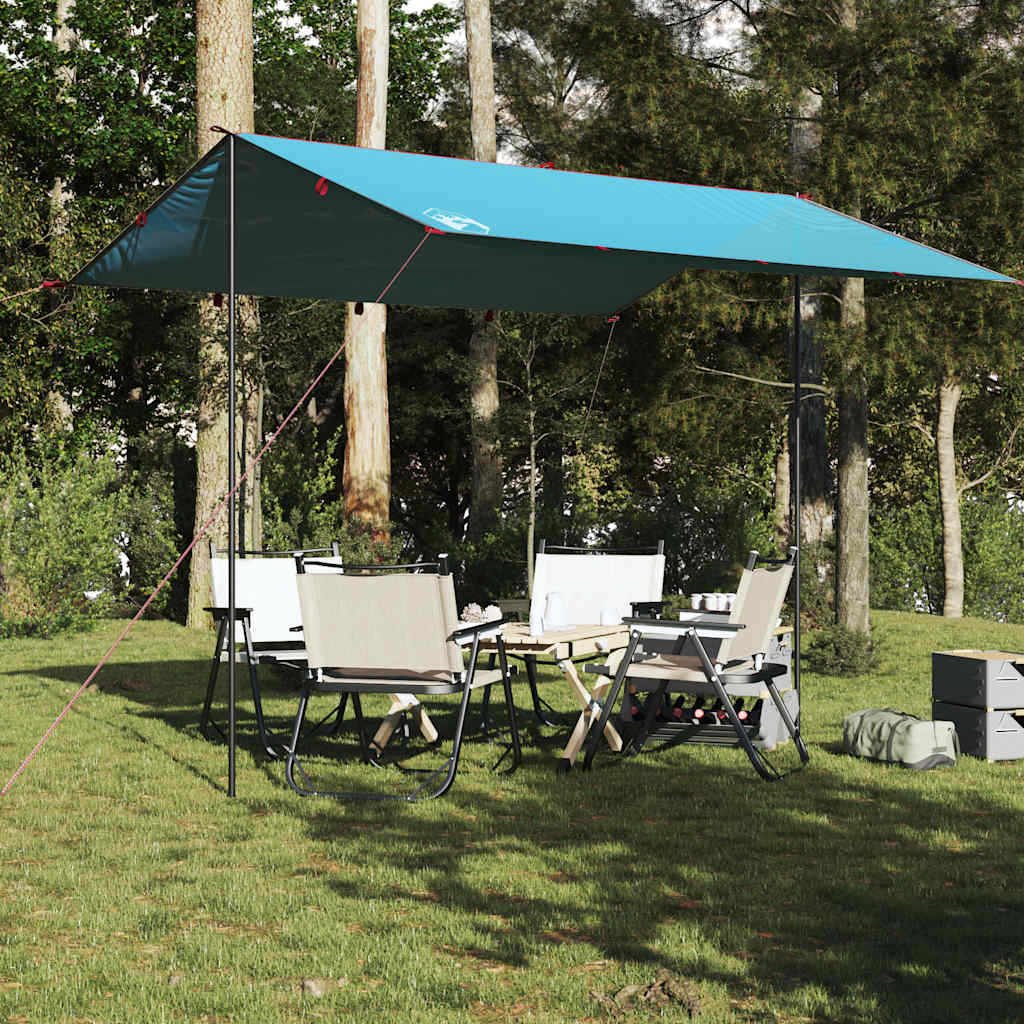 Vidaxl Camping Camping Waterproof 360x294 cm azul