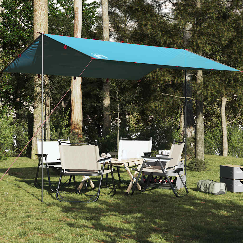 Vidaxl camping camping étanche 360x294 cm bleu