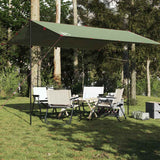 Vidaxl Camping nadstrešek vodoodporen 400x294 cm zelena