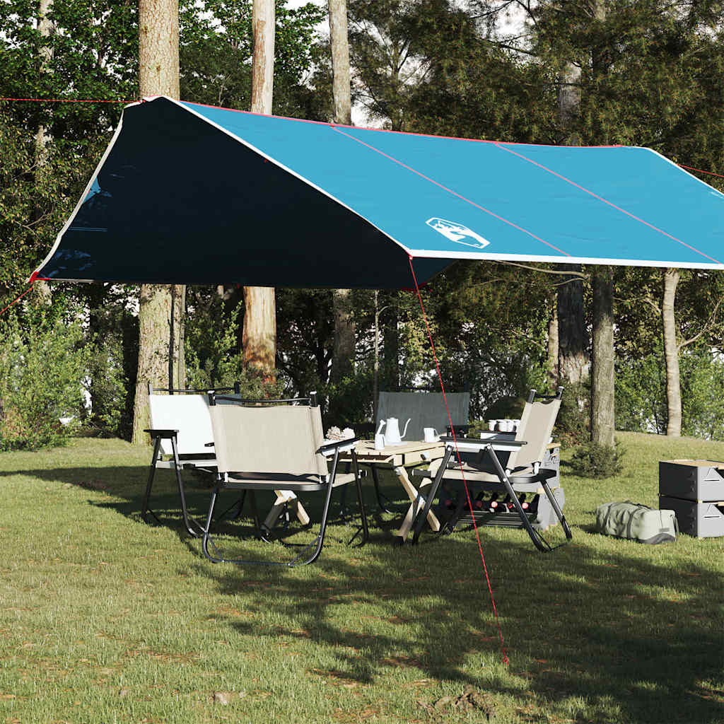 Vidaxl Camping Canopy Vandtæt 420x440 cm blå