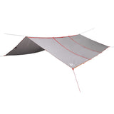 Vidaxx auvent de camping étanche 420x440 cm gris et orange