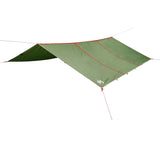 Vidaxl Camping Canopy Waasserdicht 420x440 cm gréng