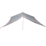 Vidaxx auvent de camping étanche 420x440 cm gris et orange