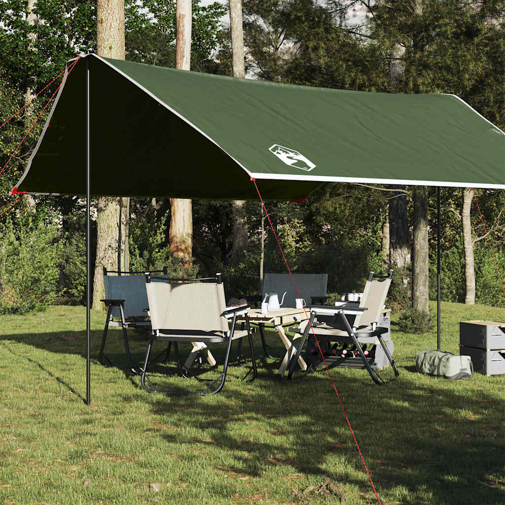 Vidaxl Camping kalesje vanntett 430x380x210 cm grønn