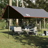 Vidaxl Camping Canvas étanche 430x380x210 cm gris et orange