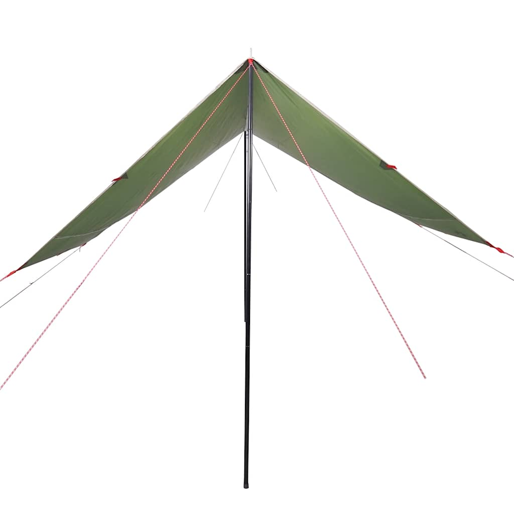 Vidaxl Camping Canopy Vandtæt 430x380x210 cm grøn