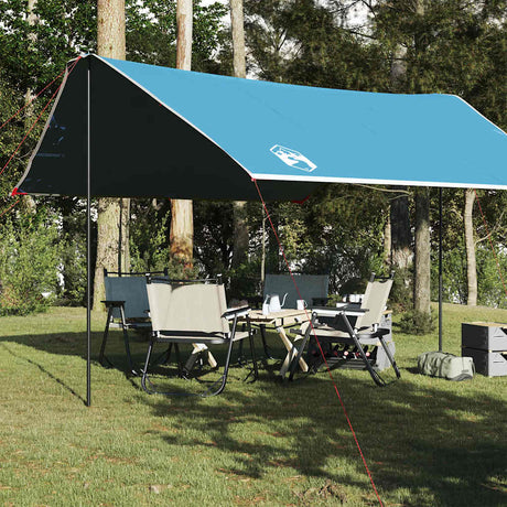 Vidaxx auvent de camping étanche 430x380x210 cm bleu