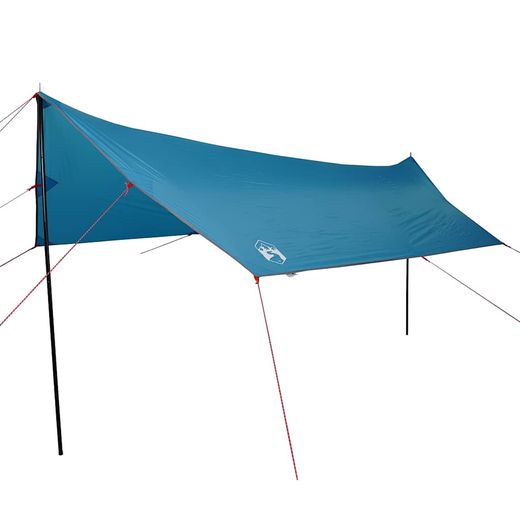 Vidaxl Camping Canvas vodoodporno 460x305x210 cm modra