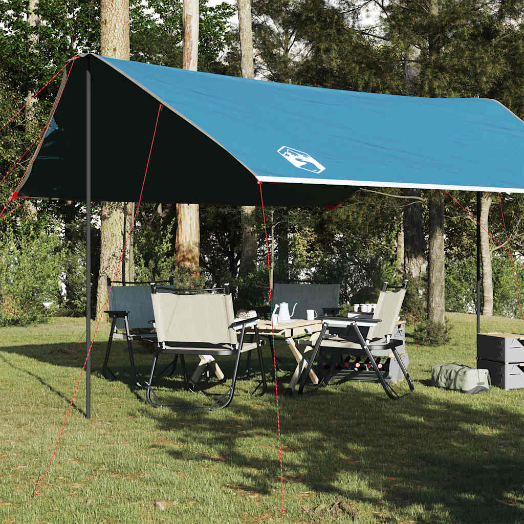 Vidaxl Camping canvas waterproof 460x305x210 cm blue