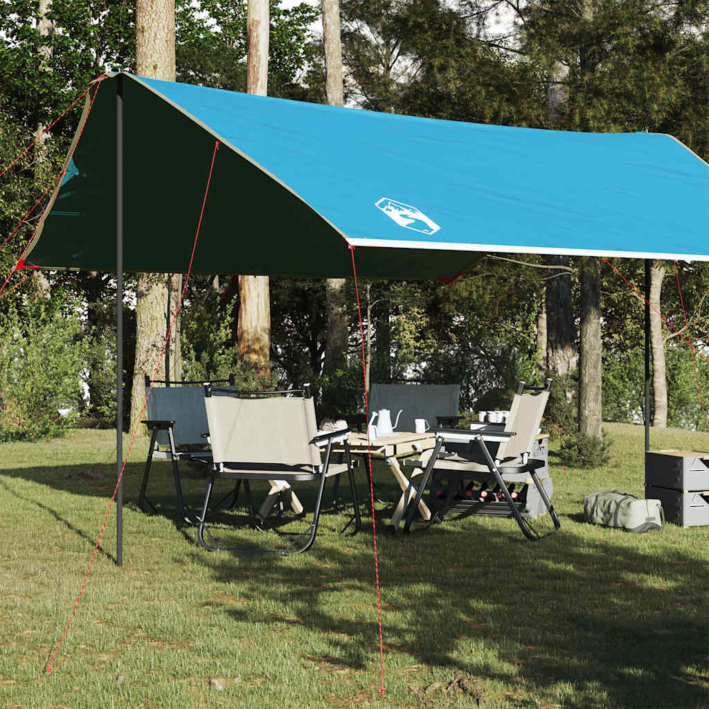 Vidaxl Camping Canvas étanche 460x305x210 cm bleu