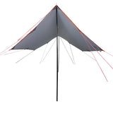 Vidaxx auvent de camping étanche 460x305x210 cm orange