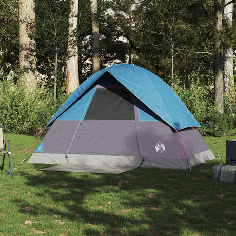 VidaXL tente dôme 2 personnes imperméable bleu
