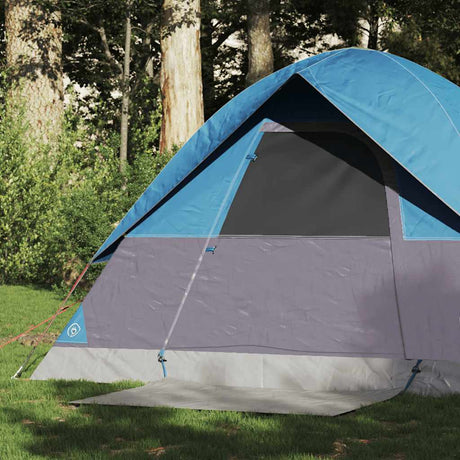 VidaXL tente dôme 2 personnes imperméable bleu