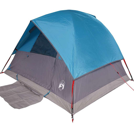VidaXL tente dôme 3 personnes imperméable bleu
