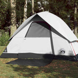 VidaXL Dome tent 3-person waterproofing fabric white