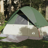 Tente dôme VidaXL 4 personnes imperméable vert