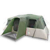 Vidaxl Tunnel Tenda Waterproof Green di 16 persone