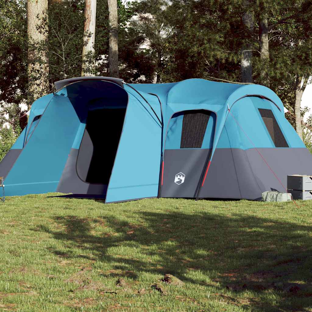 Tente tunnel Vidaxx 16 places imperméable bleue