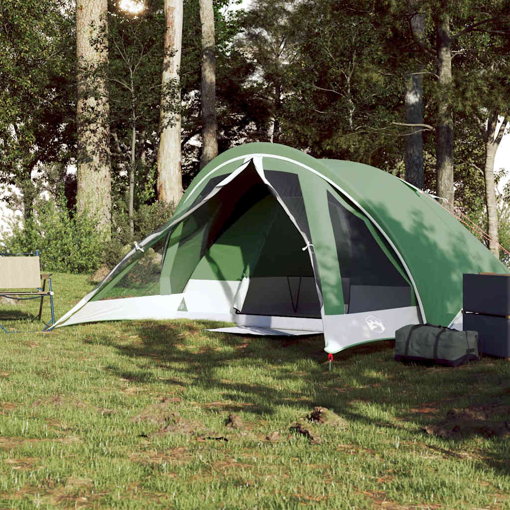 Vidaxl tent 4-persoons waterdicht groen