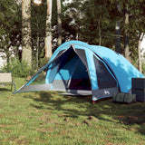 Vidaxl Tent 4-person waterproof blue