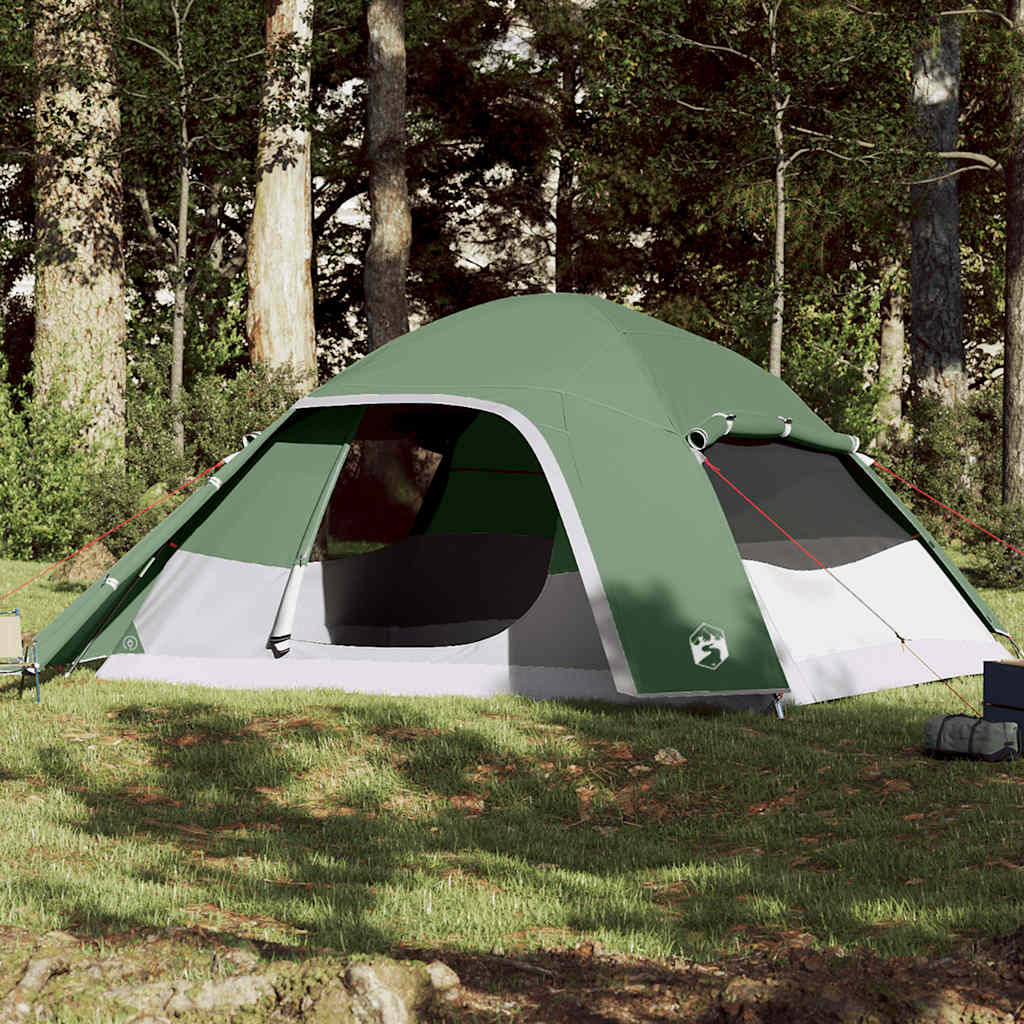Tente dôme Vidaxx 6 personnes imperméable verte