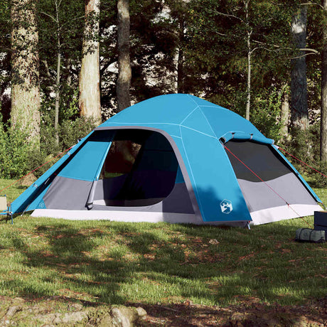 Tente dôme Vidaxx 6 places imperméable bleue