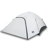 Tente dôme Vidaxl 6 personnes tissu occultant imperméable blanc