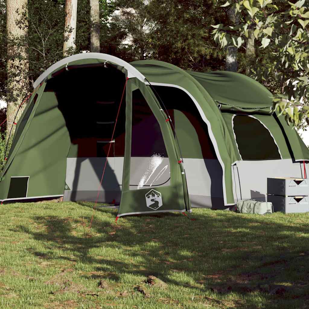 Vidaxl gezinstent 6-persoons waterdicht groen