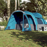 Vidaxl Camping Tent Blue impermeable de 6 personas