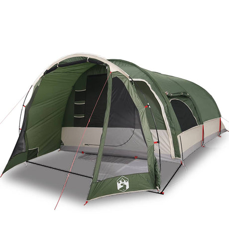 Tente tunnel VidaXL 8 personnes imperméable vert
