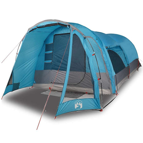 Tente tunnel Vidaxx pour famille 8 personnes imperméable bleue