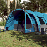 Tente tunnel Vidaxx pour famille 8 personnes imperméable bleue