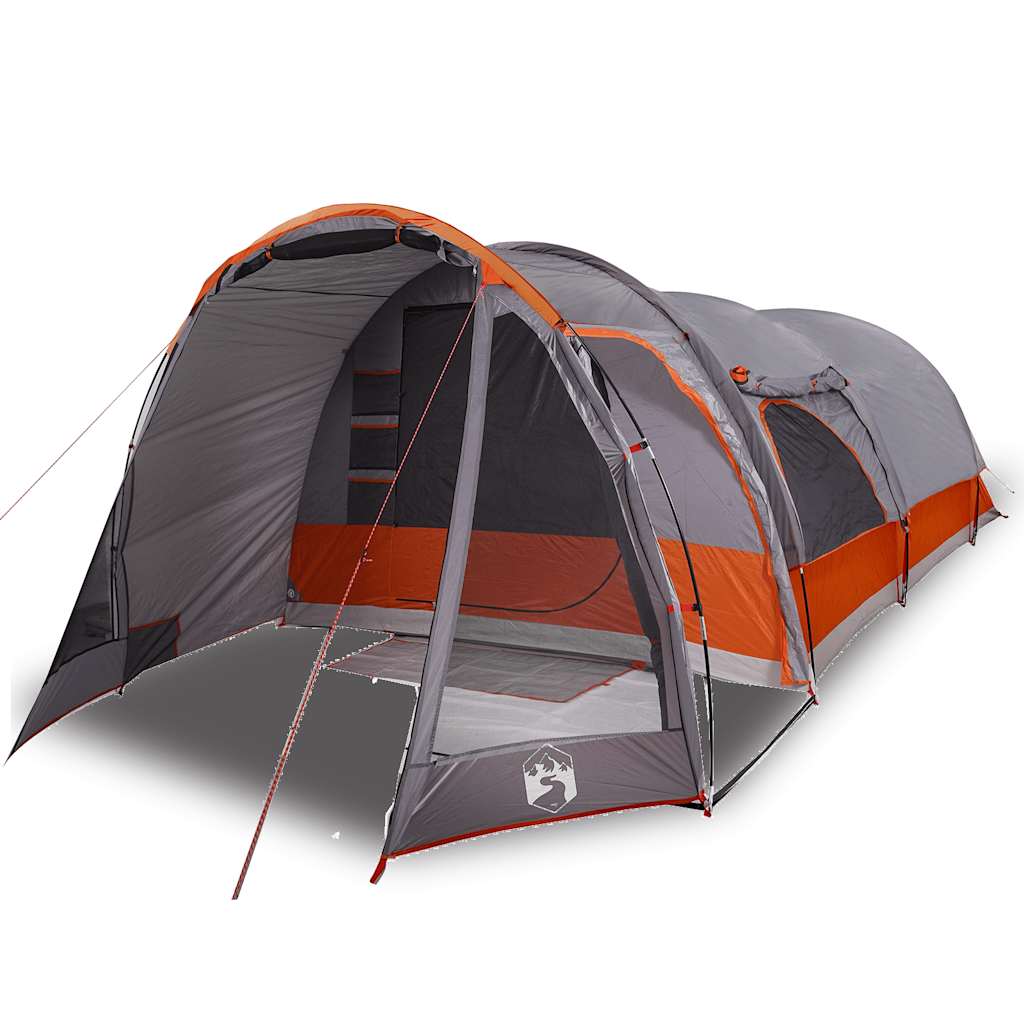 Tente tunnel VidaXL 8 personnes imperméable grise