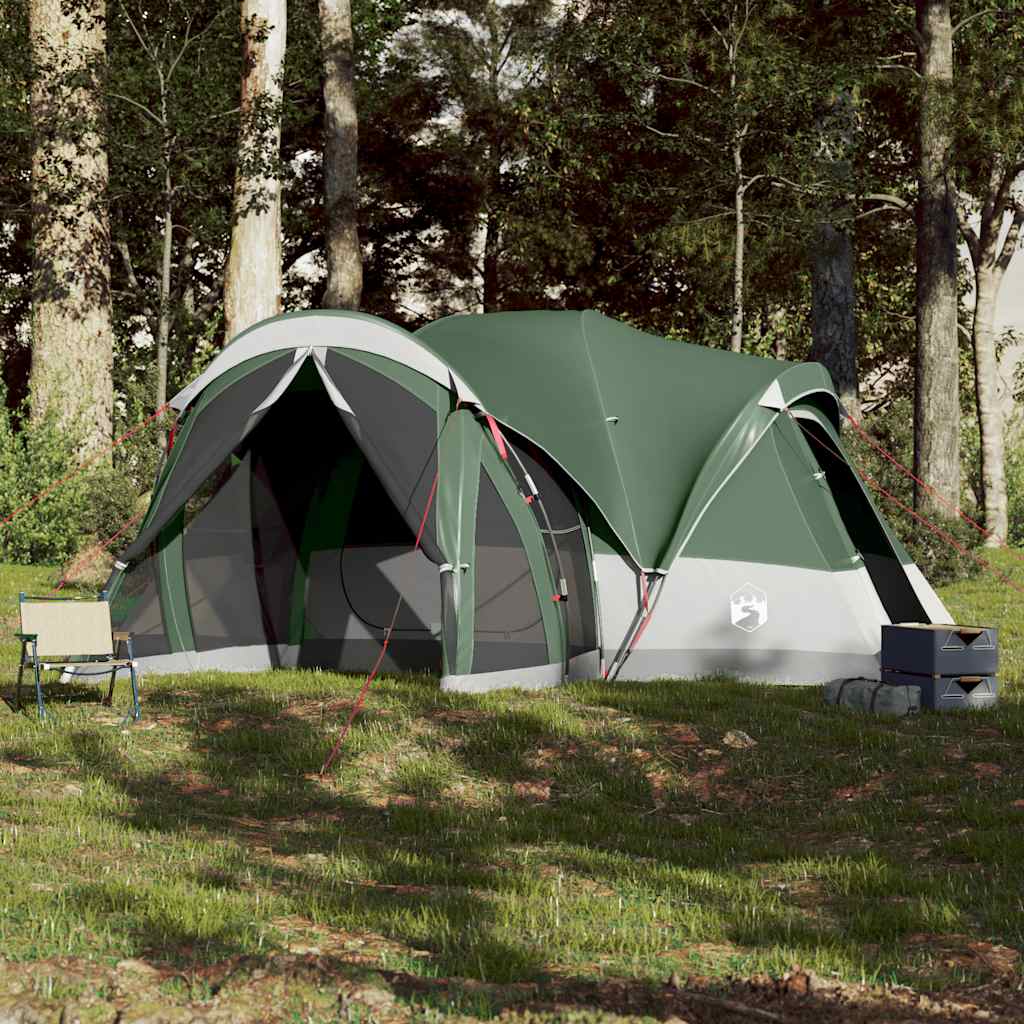 VidaXL tente tipi 8 personnes imperméable vert