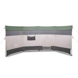 Vidaxl windscherm camping waterdicht 366x152x152 cm groen