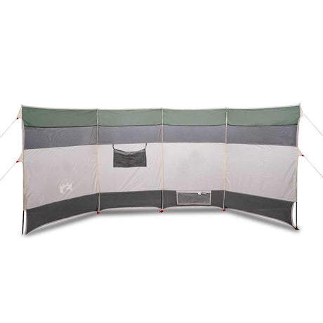 VidaXL pare-brise camping étanche 366x152x152 cm vert