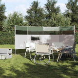 VidaXL pare-brise camping étanche 366x152x152 cm vert
