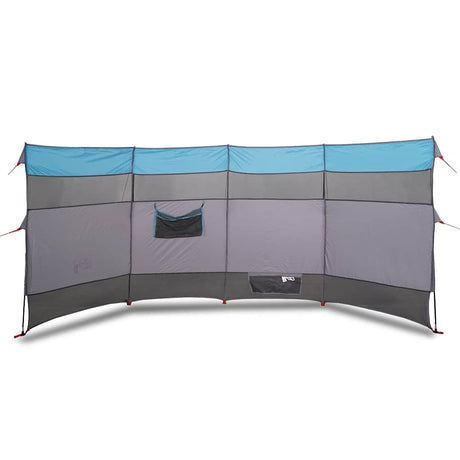 VidaXL pare-brise camping étanche 366x152x152 cm bleu