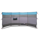 VidaXL pare-brise camping étanche 366x152x152 cm bleu