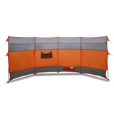 VidaXL pare-brise camping étanche 366x152x152 cm orange