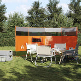 VidaXL pare-brise camping étanche 366x152x152 cm orange