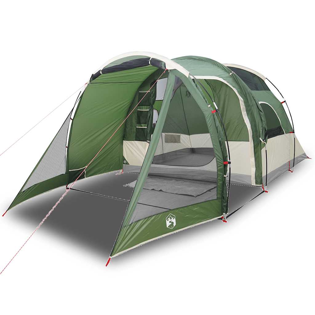 VidaXL tente tunnel 4 personnes imperméable vert