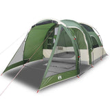 Vidaxl Tunnel Tent à 4 personnes étanche verte