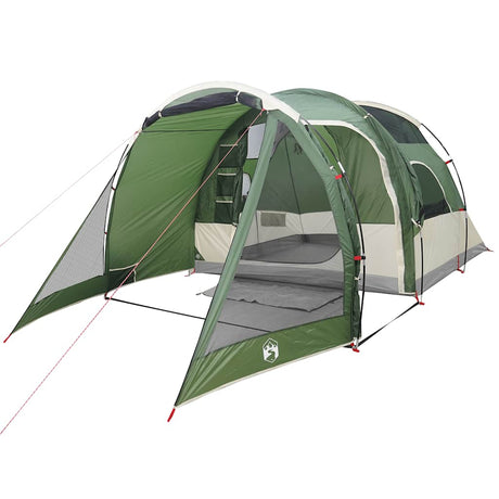 VidaXL tente tunnel 4 personnes imperméable vert
