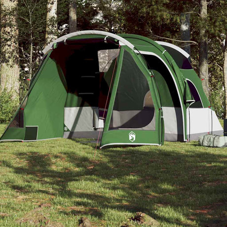 VidaXL tente tunnel 4 personnes imperméable vert