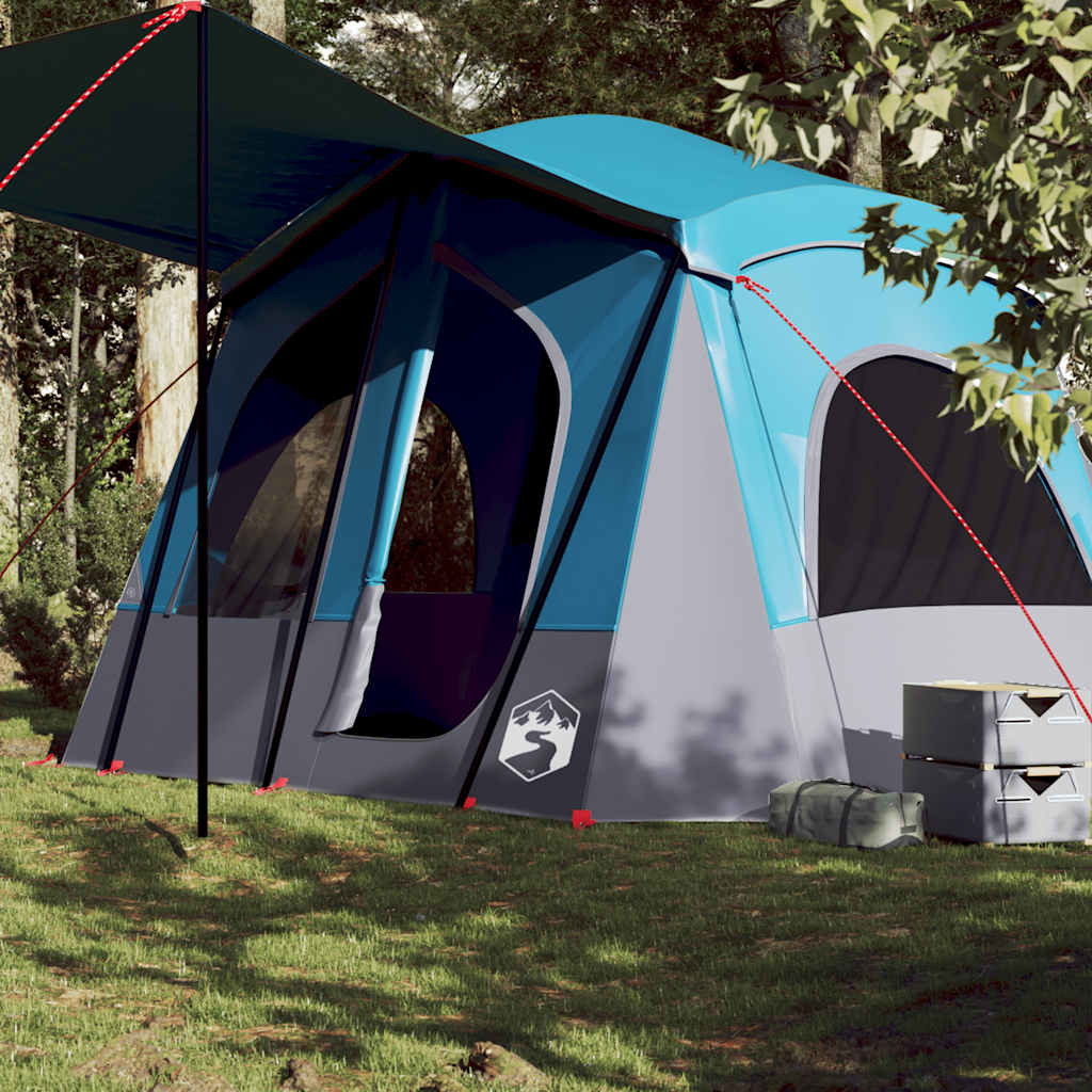 Tente VidaXL 5 personnes imperméable bleue