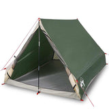 Vidaxl tent a-frame 2-persoons waterdicht groen