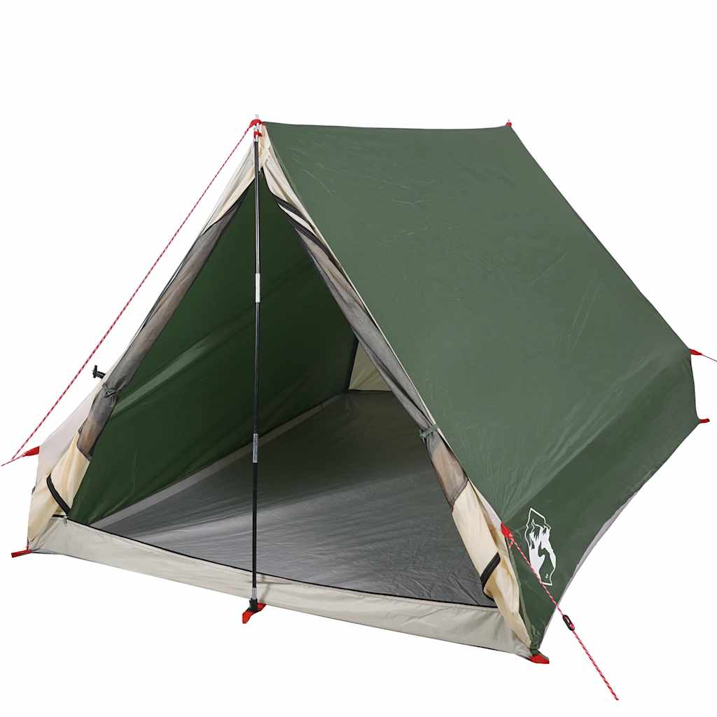 VidaXL tente a-frame 2 personnes imperméable vert